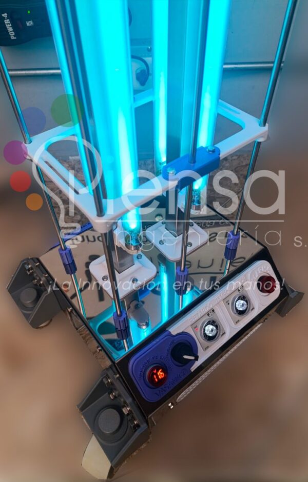 EQUIPO ESTERILIZACIÓN SUPERFICIES ULTRAVIOLETA-220w-PI - Imagen 3