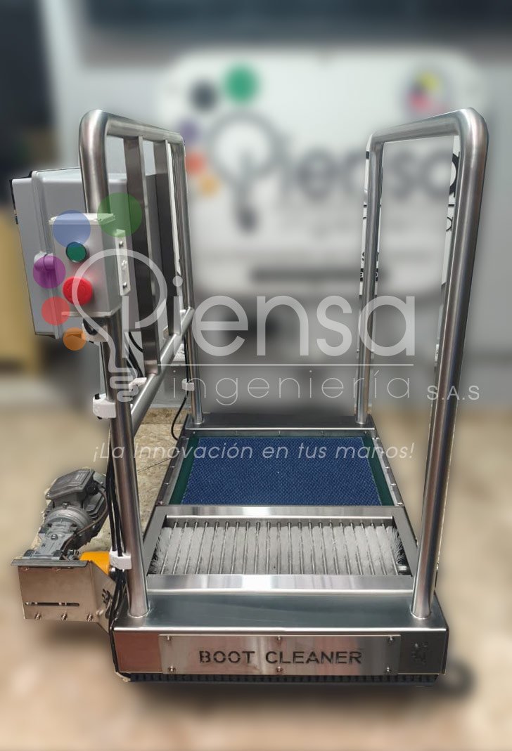 BOOT CLEANER® UVC – SISTEMA AUTOMÁTICO DE LAVADO, DESINFECCIÓN QUÍMICA Y DESINFECCIÓN ULTRAVIOLETA UVC PARA SUELAS INDUSTRIALES - Imagen 7