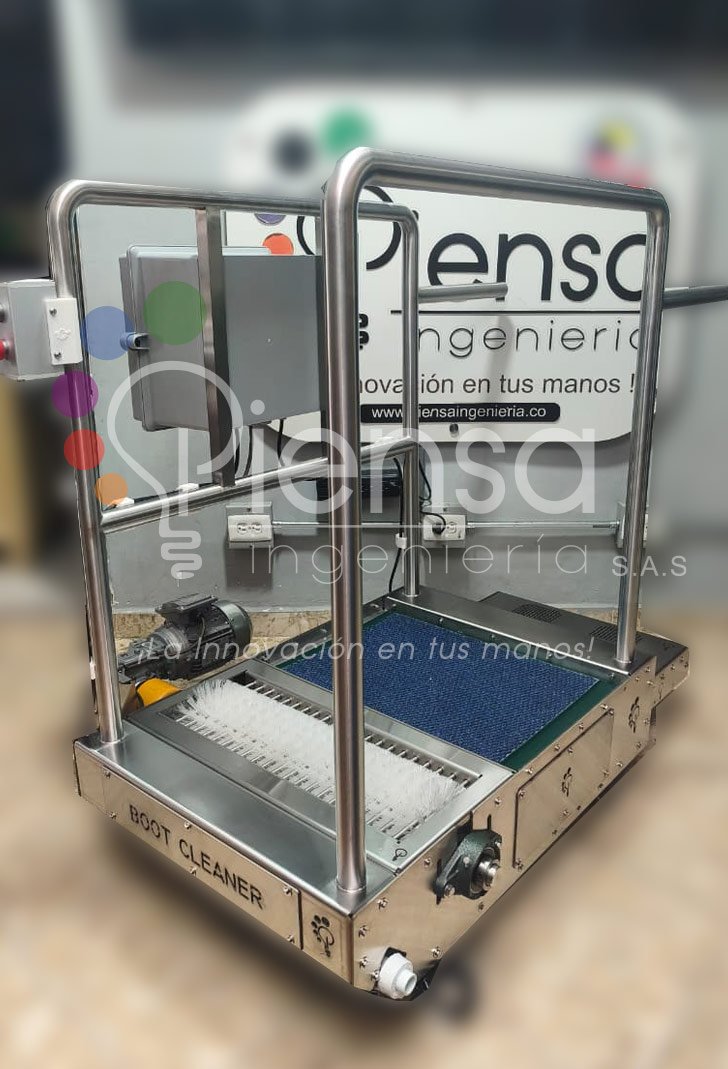 BOOT CLEANER® UVC – SISTEMA AUTOMÁTICO DE LAVADO, DESINFECCIÓN QUÍMICA Y DESINFECCIÓN ULTRAVIOLETA UVC PARA SUELAS INDUSTRIALES - Imagen 6