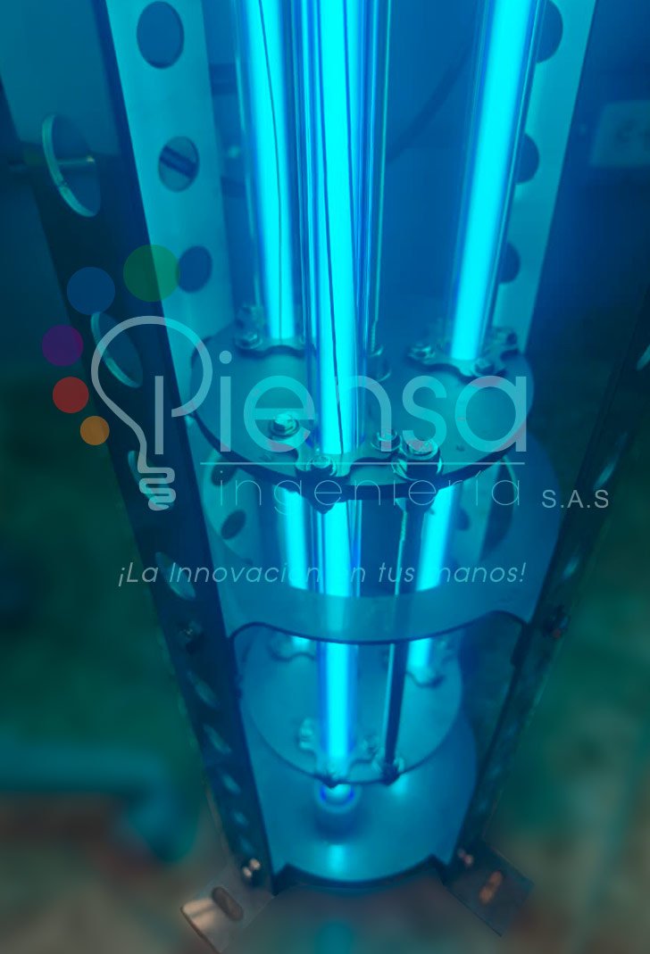 LÁMPARA ULTRAVIOLETA UV-C SUMERGIBLE DE AMALGAMA INDUSTRIAL - Imagen 4