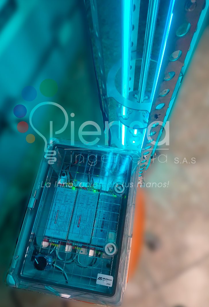LÁMPARA ULTRAVIOLETA UV-C SUMERGIBLE DE AMALGAMA INDUSTRIAL - Imagen 5