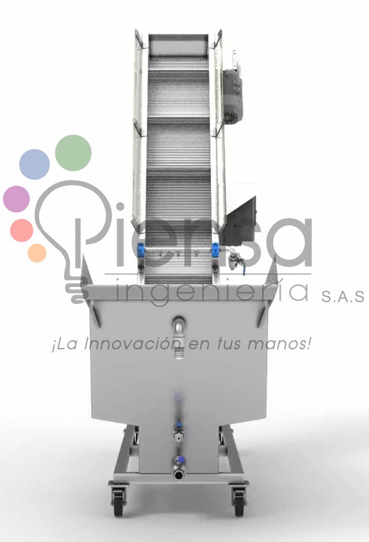 LAVADORA INDUSTRIAL Y ALIMENTADORA DE FRUTAS - Imagen 2