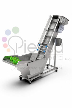 LAVADORA INDUSTRIAL Y ALIMENTADORA DE FRUTAS