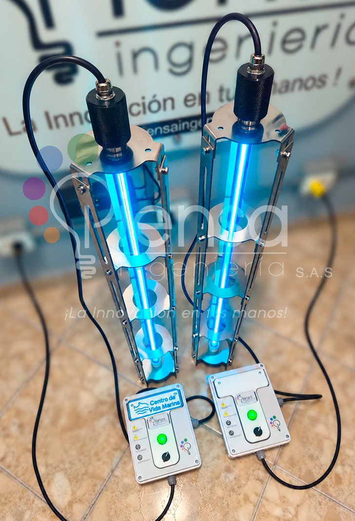 Lámpara UV Sumergible 55W TANK MASTER®: desinfección profesional del agua directamente en el tanque